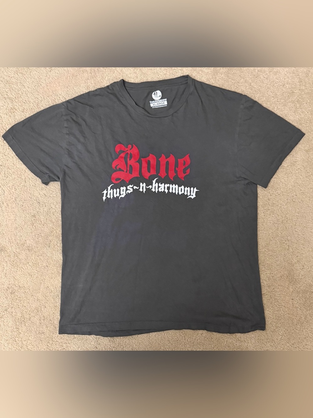 Bone Thugs-N-Harmony Notorious Thugs Double Sided Rap Tee XL